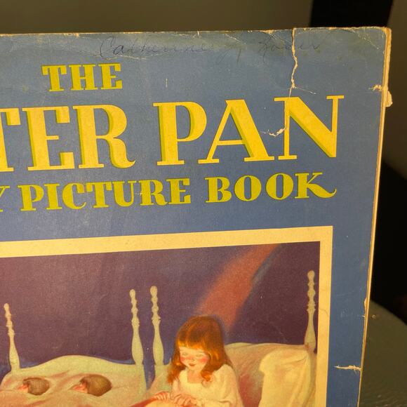 Vintage Soft Cover, The Peter Pan Story Picture Book 1934 - Picture 5 of 16
